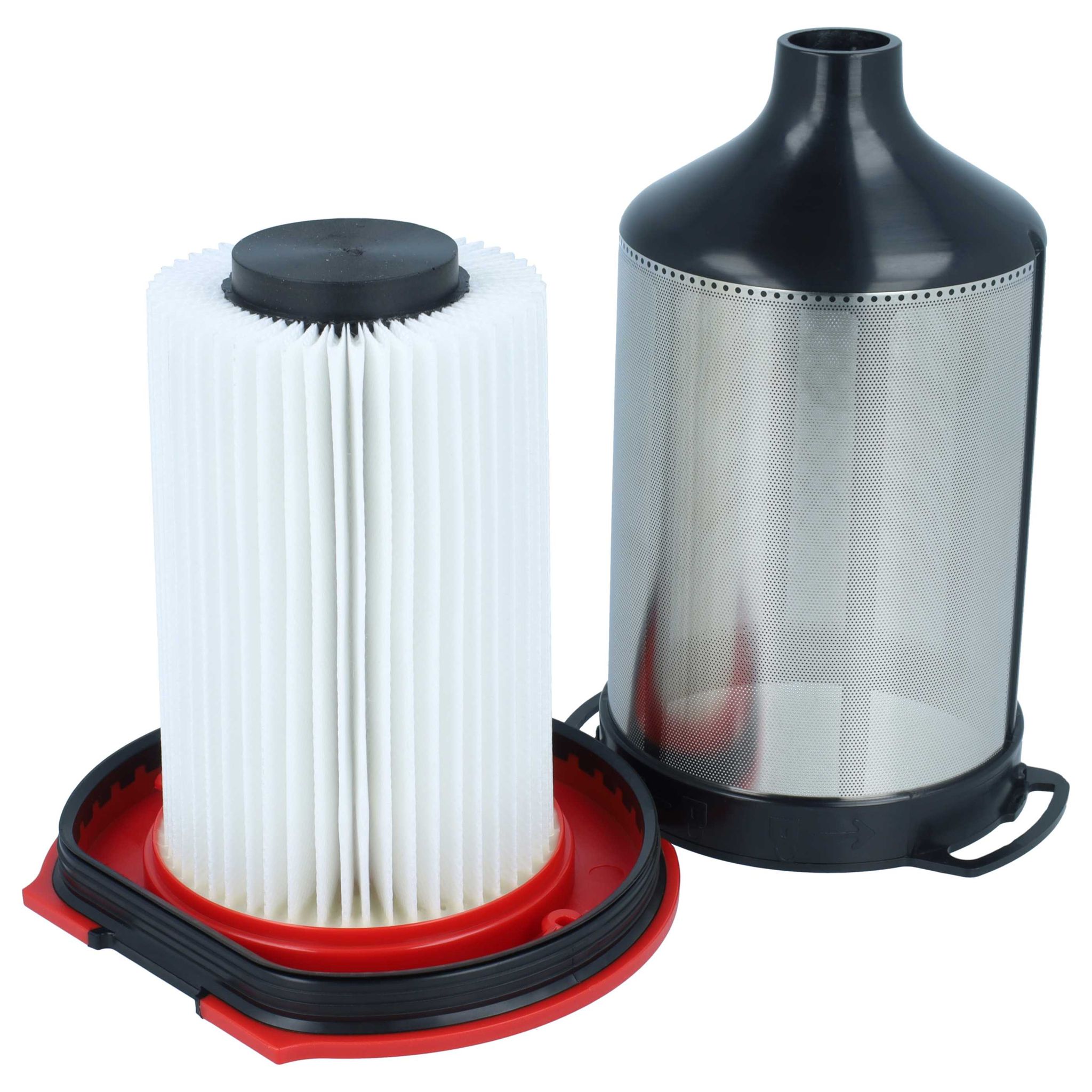 Vhbw Lamellenfilter Mit Flusensieb Kompatibel Mit Bosch Unlimited 9 Bcs931gac/01 Für Bcs931wba/01 Staubsauger