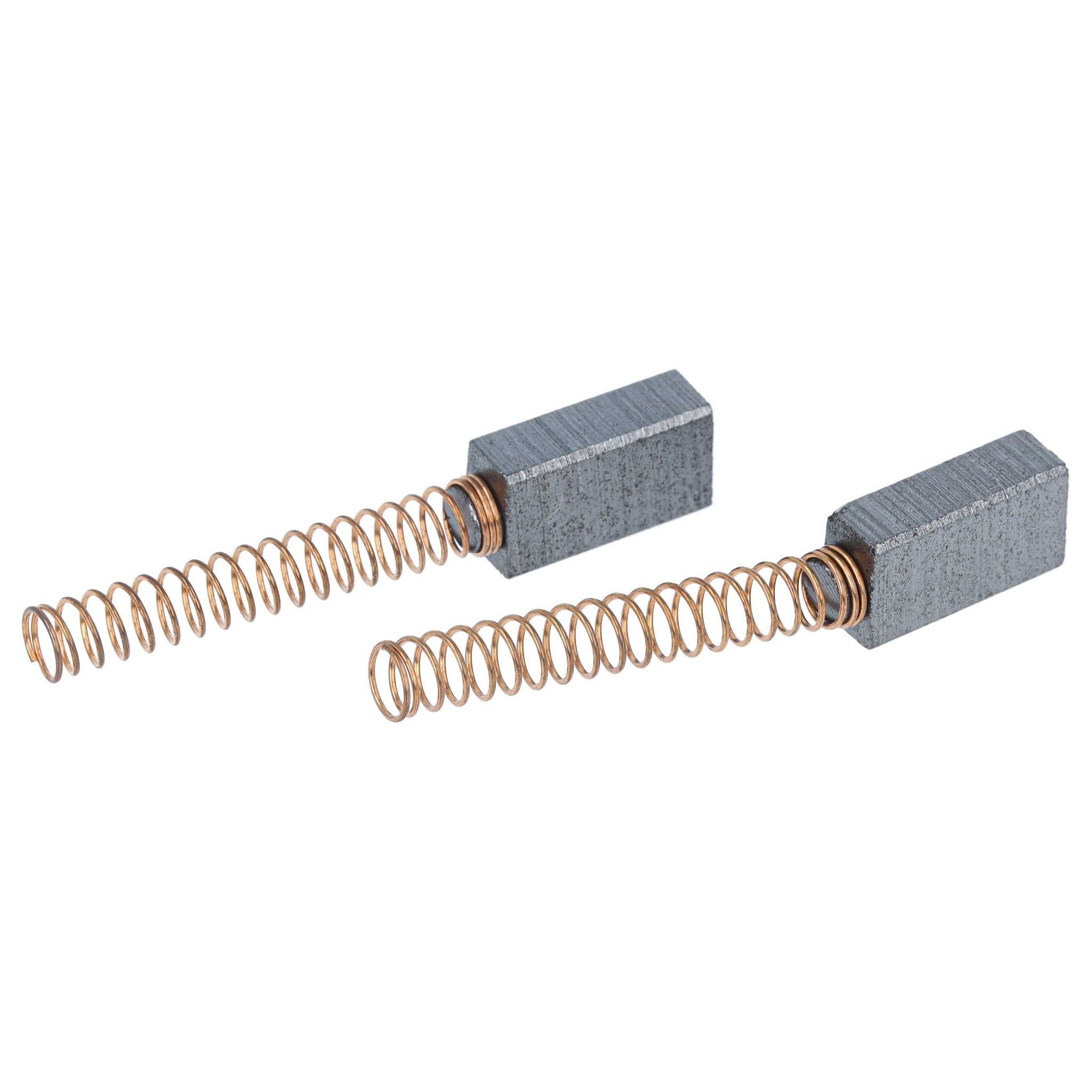 Vhbw 2x Kohlebürste 13,97 × 7,87 × 4,85 Mm Kompatibel Mit Bosch Gst 75 Be 3 601 E8e 001 Stichsäge, Schwingschleifer + Feder