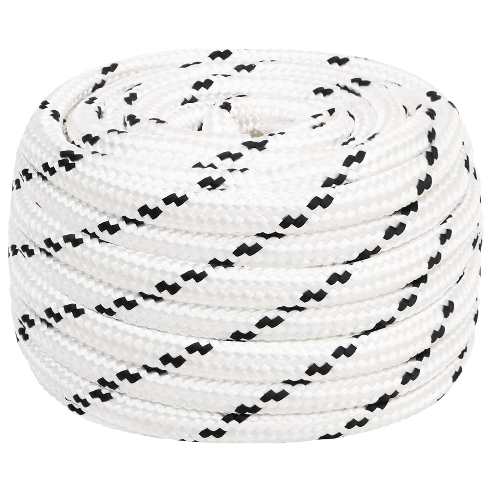Mehrzweck-allzweckseil 18 Mm 50 M Weiß Polyester Vidaxl