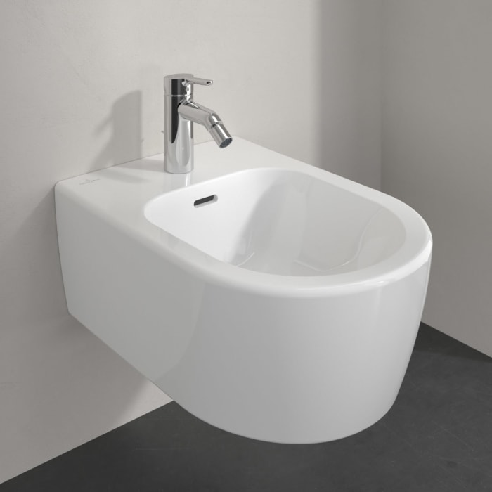 Villeroy & Boch Skyla Bidet Wandhängend, 37 X 53 Cm