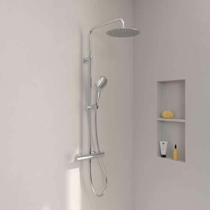 Villeroy & Boch Taro Duschsystem Mit 3 Funktionen Für Wandmontage