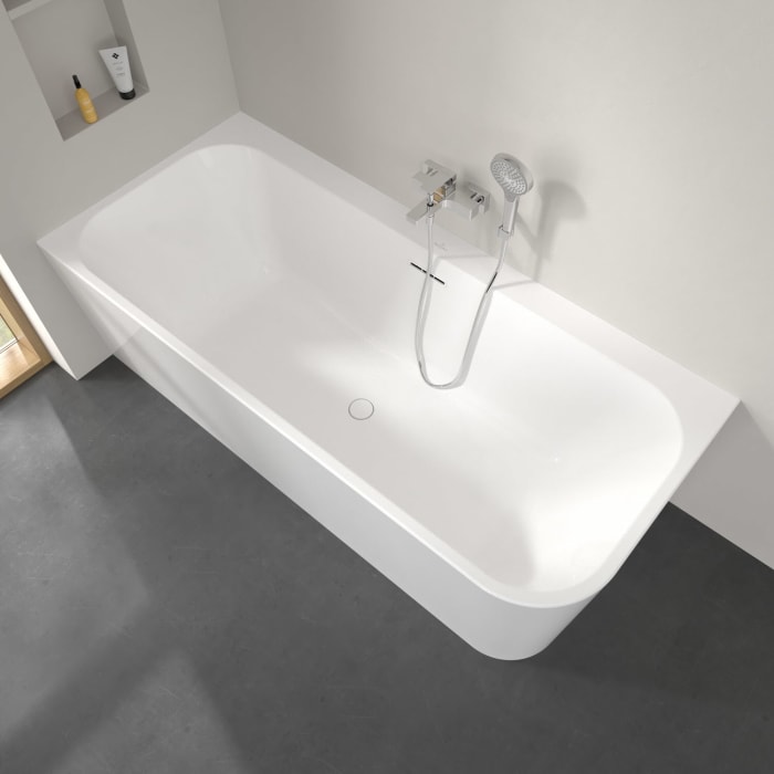 Villeroy & Boch Taro Vorwand-badewanne 180 X 80 Cm Für Eckeinbau Links