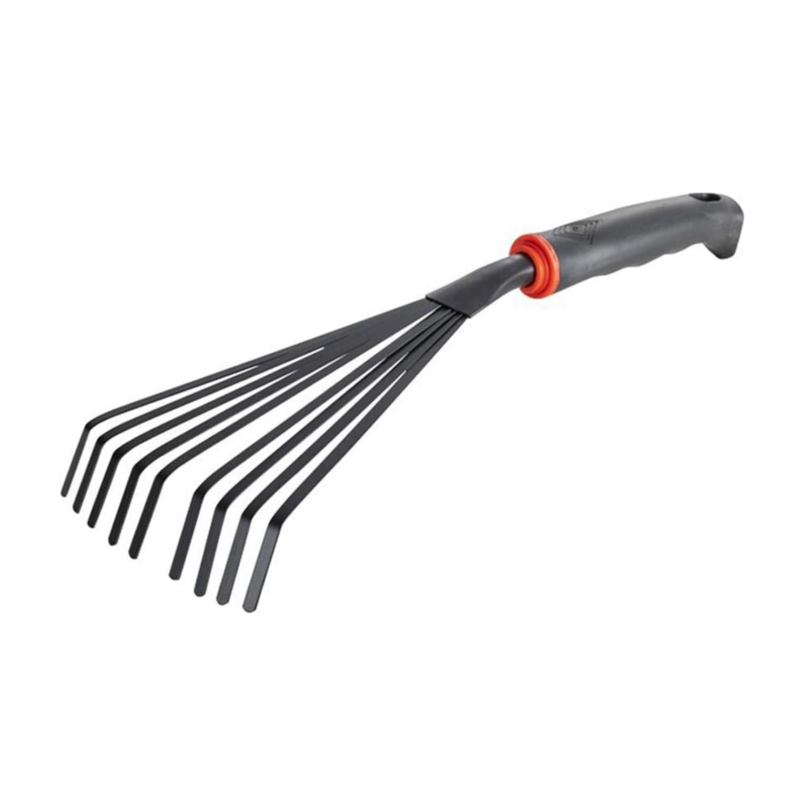 Stück Gartenlaubrechen 19" 9-wurzel-laubrechen Mit Ergonomischem Griff Zum Zusammenkehren Von Laub - Gartenarbeit - Kultivieren Und Kehren