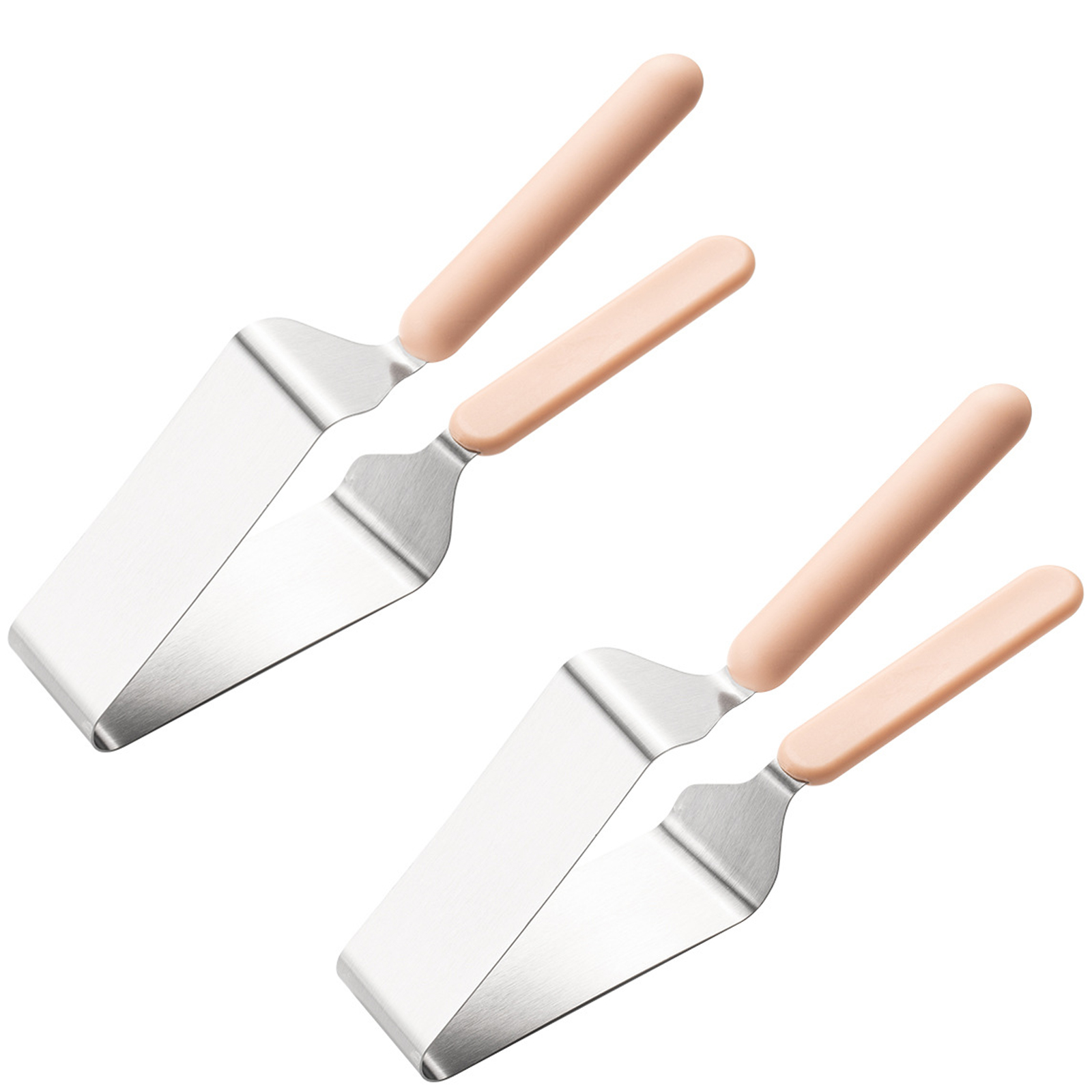 Tortenschneider Aus Edelstahl Für Hochzeiten, Partys Und Backen (2-teilig) 2-in-1 Tortenschneider Und -heber – 12–5 Cm Lange Klinge Aus Ed