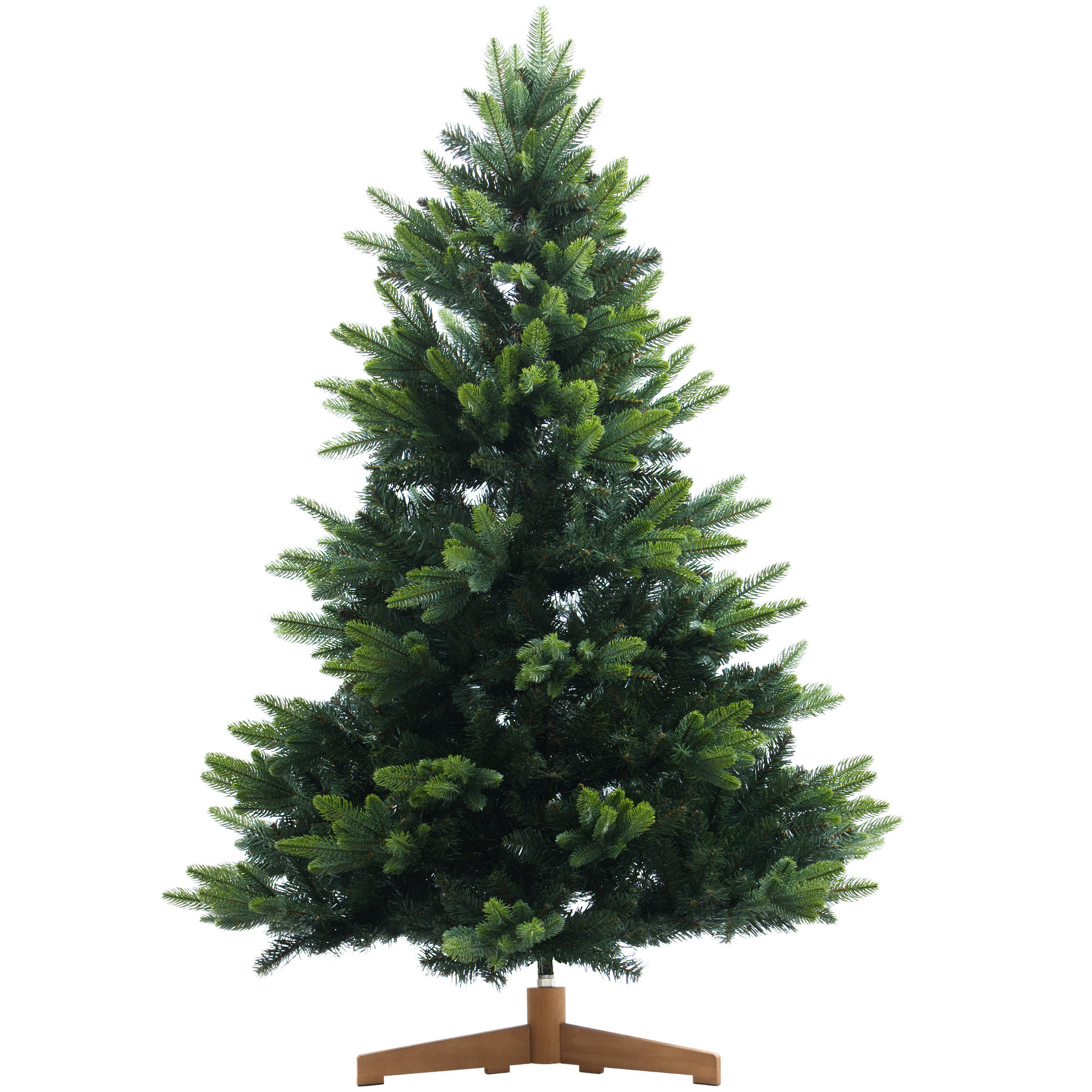 Zelsius Künstlicher Weihnachtsbaum 180 Cm, Tannenbaum Künstlich Mit Holzständer, Naturgetreu