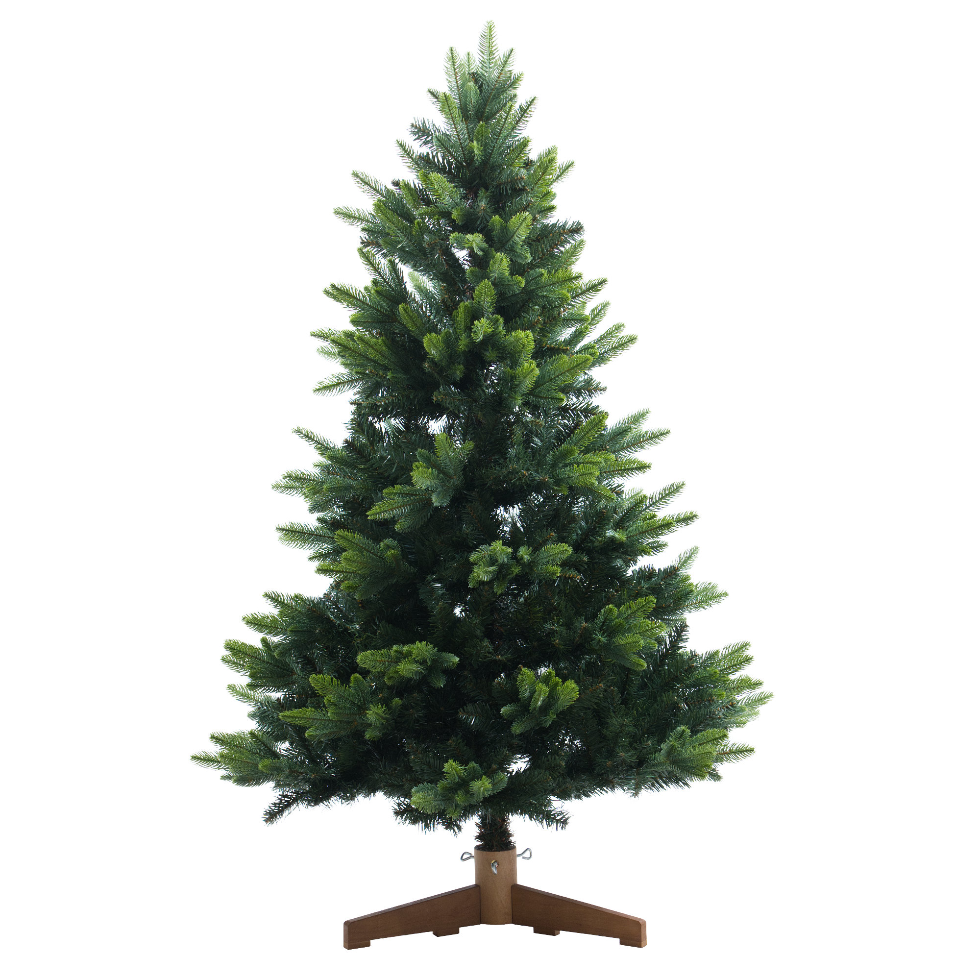 Zelsius Künstlicher Weihnachtsbaum 150 Cm, Tannenbaum Künstlich Mit Holzständer, Naturgetreu
