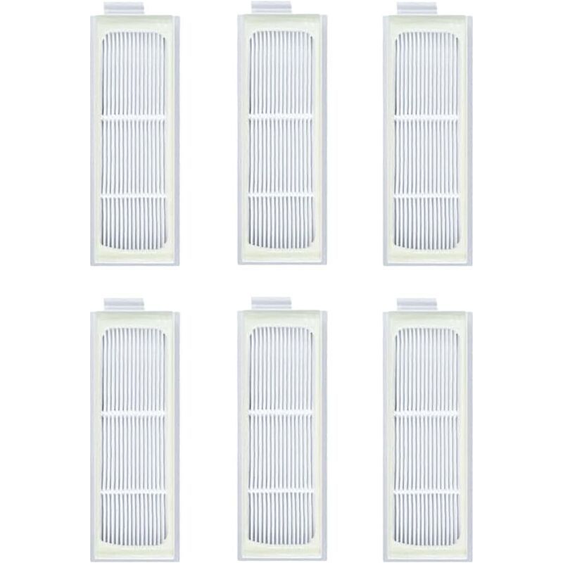 6er-pack Waschbare Und Wiederverwendbare Hepa-filter Für Ecovacs T20pro Und T20max Saugroboter