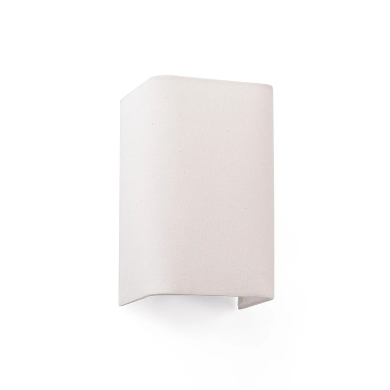 [gebraucht] B-ware Faro Barcelona Wandleuchte Cotton Led Wandlampe Dimmbar Beige 20x12cm Leuchte