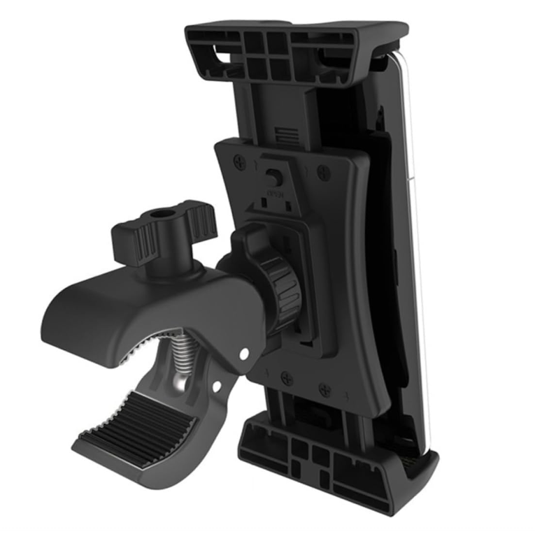 Universelle, Drehbare Handyhalterung Für Motorräder/fahrräder – Kompakt, Robust Und Komfortabel, Verbessert Ihr Visuelles Erlebnis Während Der Fahrt.