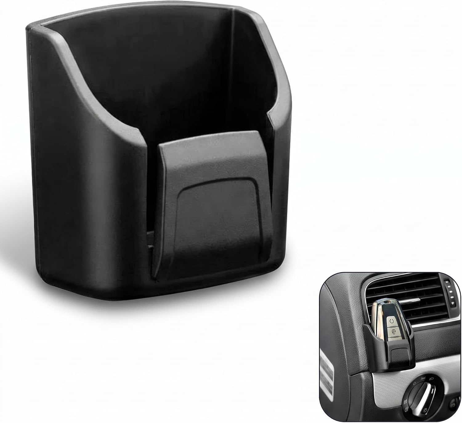 Selbstklebender Organizer Für Armaturenbrett, Schlüsselanhänger Und Fernbedienung – Ein Multifunktionaler Organizer Für Autoschlüssel Und Karten