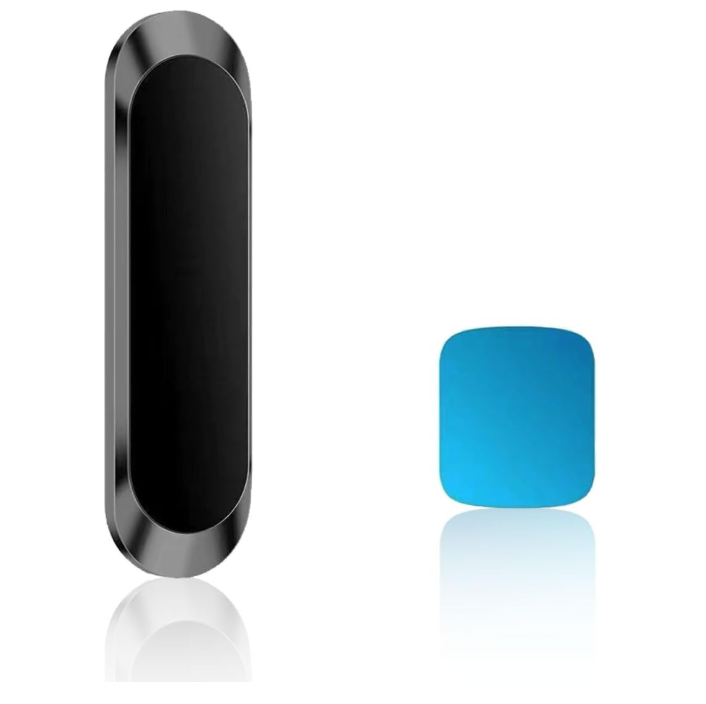 Magnetische Autohandyhalterung, Flache, Selbstklebende Autohandyhalterung, Schwarz