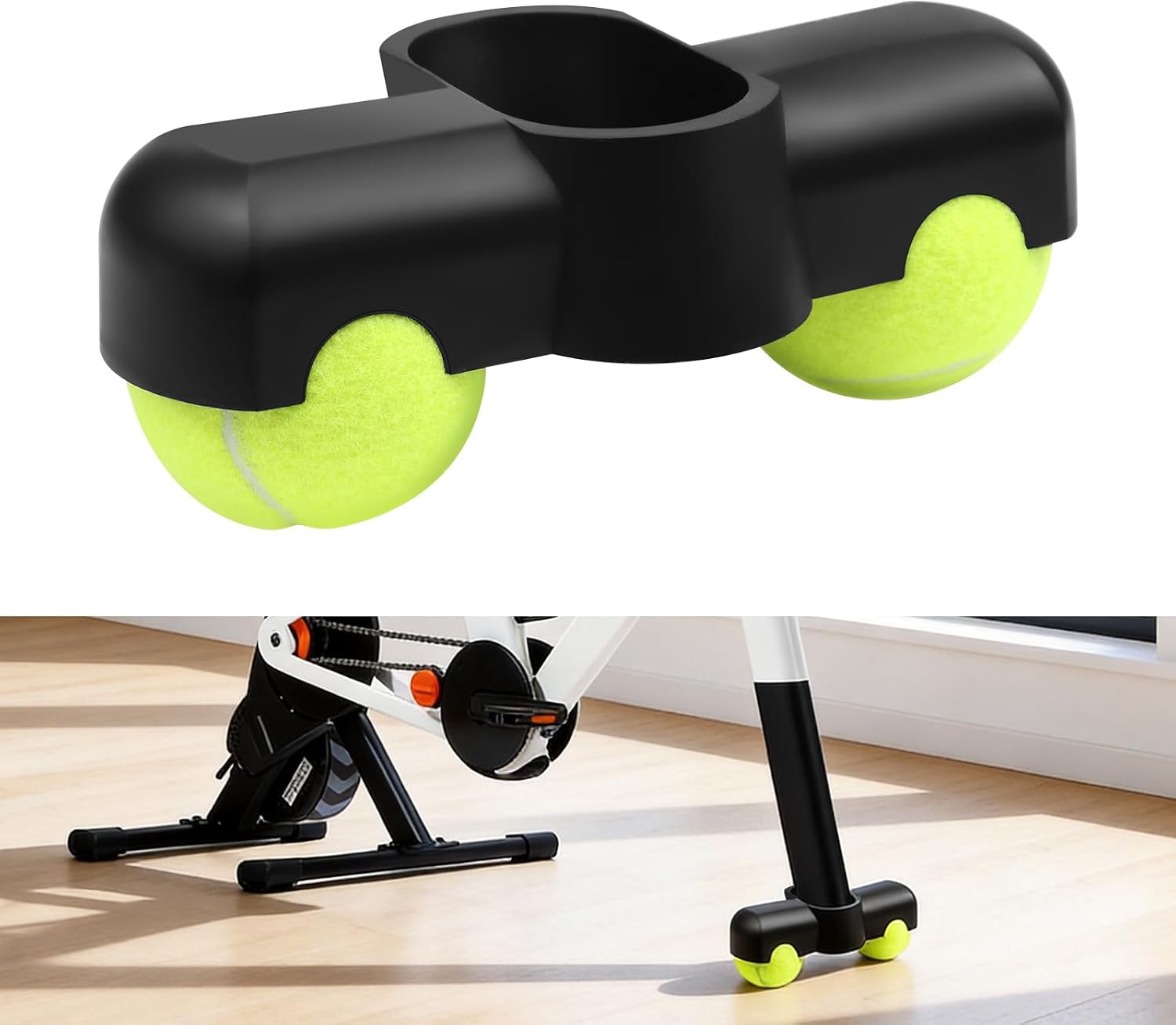 Geeignet Für Wahoo Trainingsräder: Stabilisierungsfüße / Geräuschdämpfende Und Reibungsarme Bodenpads.
