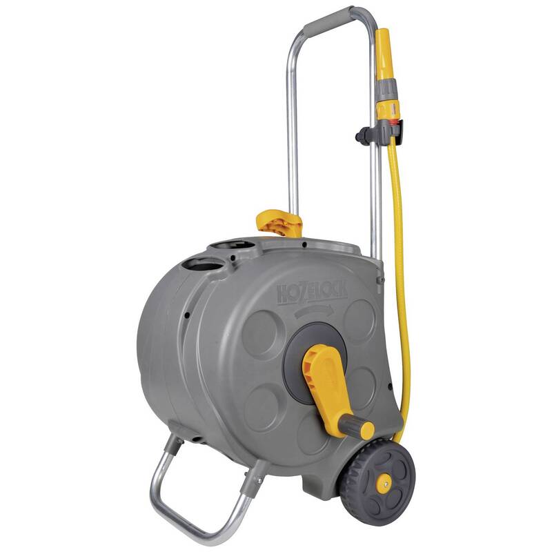 [neuwertig] B-ware Hozelock Schlauchwagen Gartenwagen 30m Schlauch Bewässerungssystem Kompakt Grün