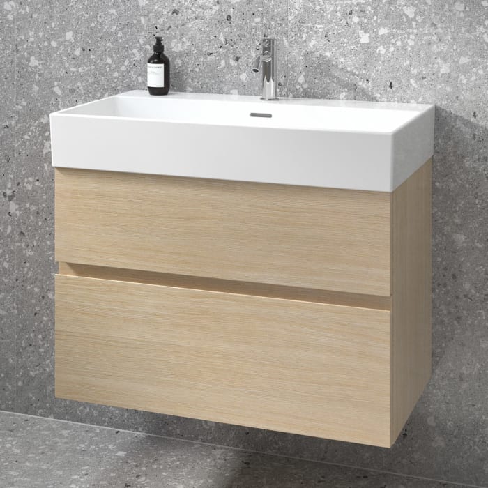 Ideal Standard Lastani Waschtisch Mit Unterschrank Und Waschtischarmatur 81,5 Cm
