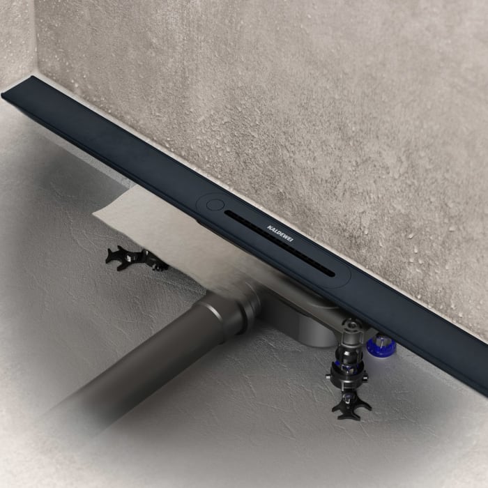 Kaldewei Flow Duschrinnen-set 90 Cm Ablauf Horizontal Regular