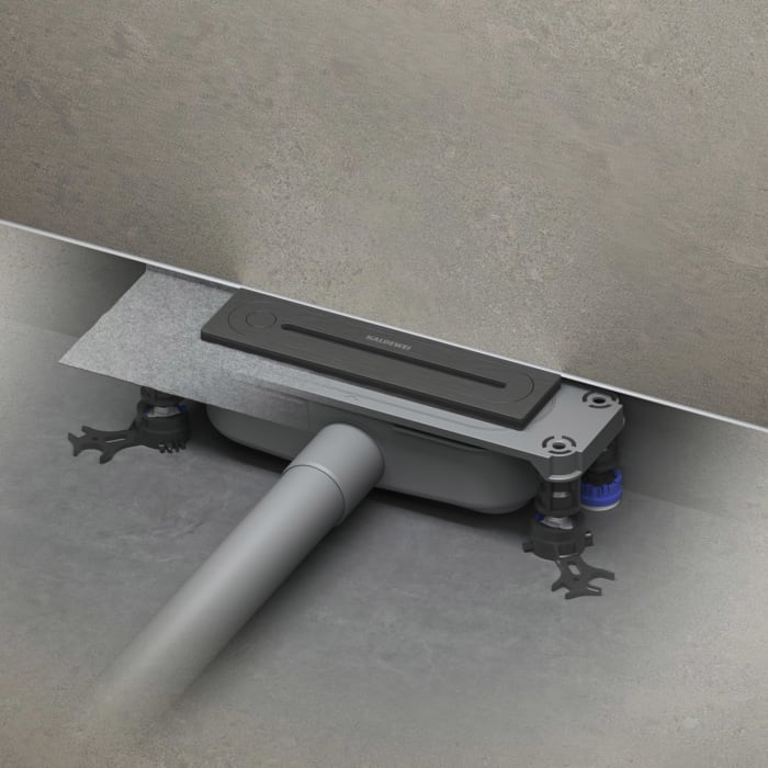 Kaldewei Flowpoint-set Punktablauf 2410 Mit Flowdrain 4203 Horizontal Regular
