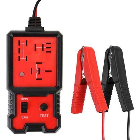 1 Stück Kfz-relaisprüfer, 12-v-elektronikrelaisprüfer, Kfz-batterietester Mit Klemmen Für Die Autoreparatur, Kfz-relais-diagnosegerät Von Debuns