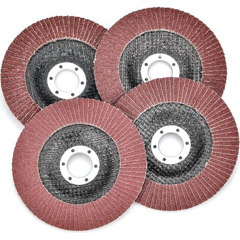 10 Lamellenscheiben Ø 125 Mm X 22 Mm Körnung 80 Lamellenscheiben Schleifscheiben Zum Entgraten, Entrosten, Polieren, Feinbearbeiten