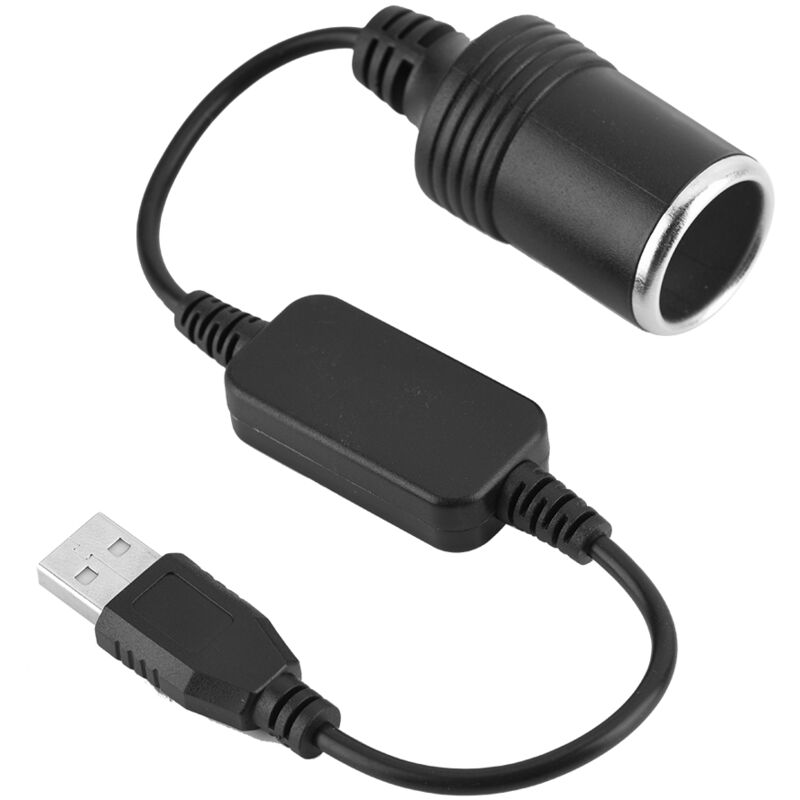 Zigarettenanzünder-adapter, Usb-anschluss Auf Usb-anschluss, 12-v-zigarettenanzünderstecker-adapter – 60 Cm Lang
