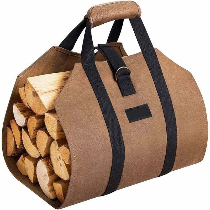 Brennholzkorb Und Brennholzsack, Brennholz, Brennholzhalter, Feuerdecke, Extra Großer Brennholz-tragesack, Brennholzkörbe Für Den Innenbereich
