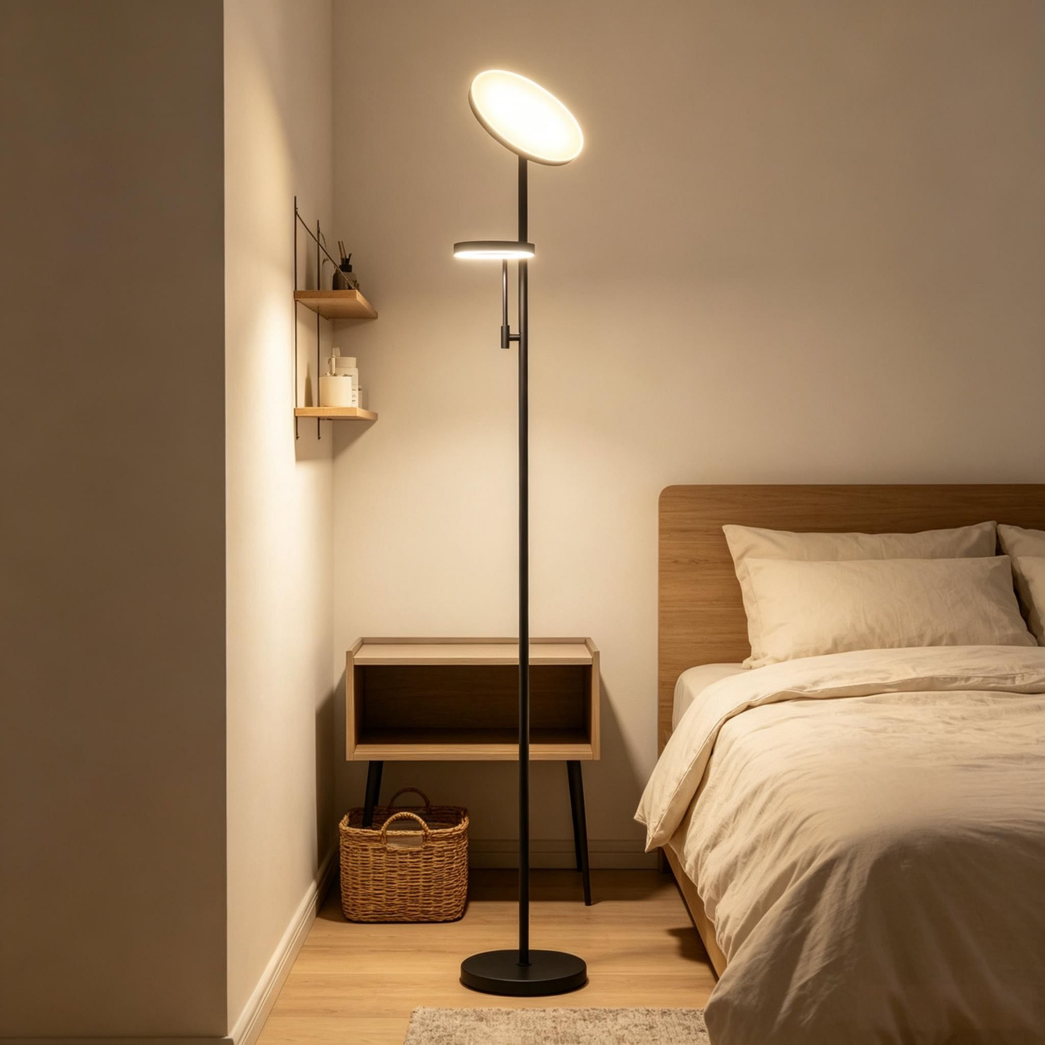 Led-leuchte 42w Dimmbar, 2700k–6500k, 4 Szenenmodi, Fernbedienung & Touch