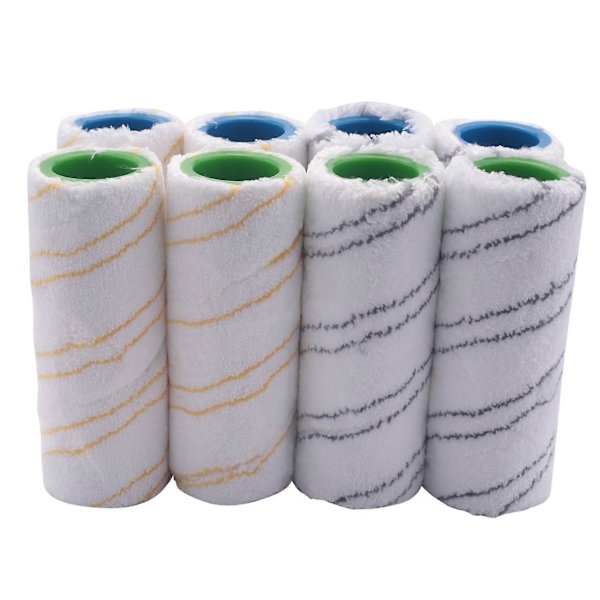 8er-pack Rollen Für Fc7 Fc5 Fc3 Fc3d Elektro-bodenreiniger 2.055-007.0 / 2.055-006.0