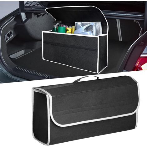 Rutschfeste Aufbewahrungstasche. Ideal Für Den Autosafe, Werkzeug Und Zur Organisation Des Fahrzeuginnenraums. Passend Für Alle Fahrzeuge (schwarz).