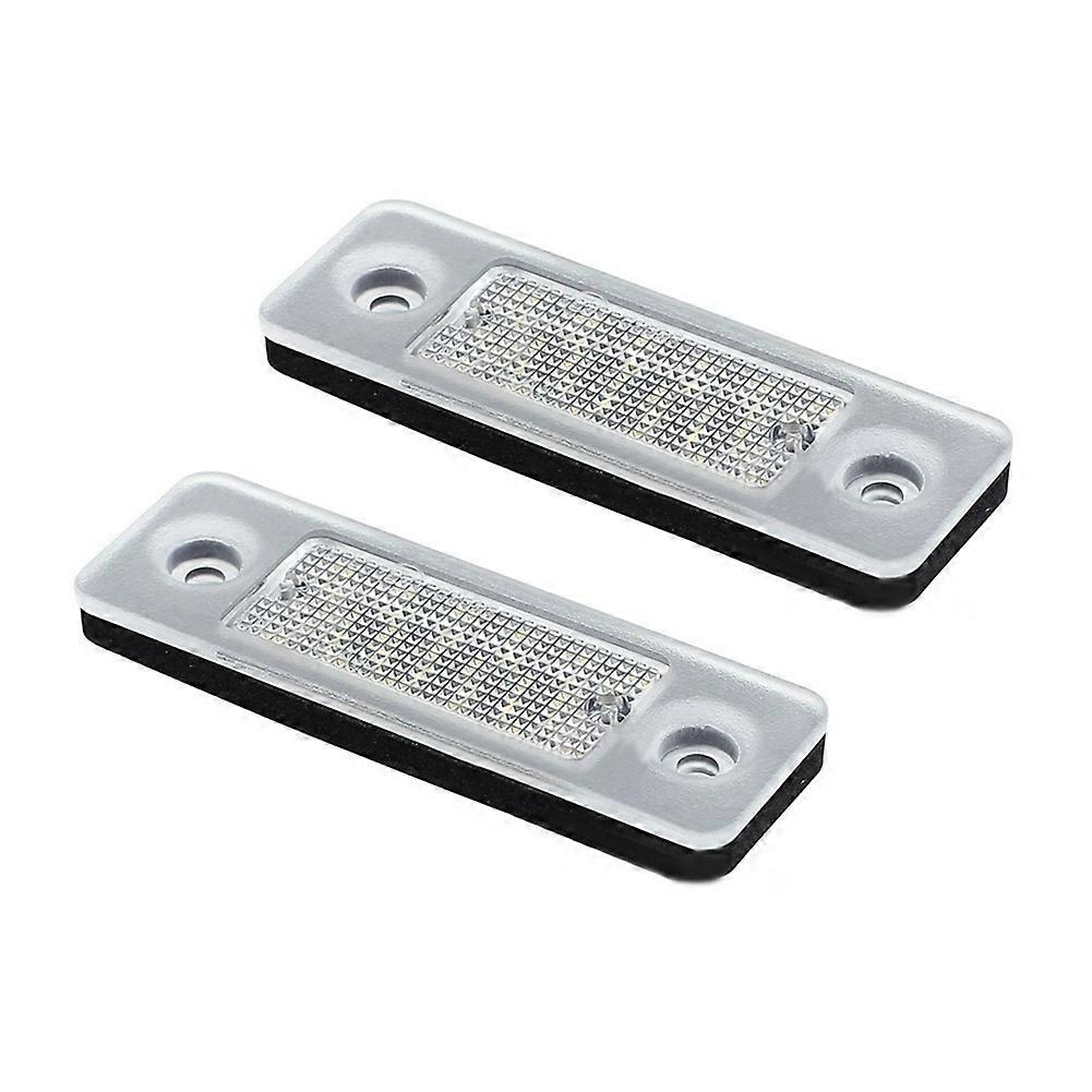 2 Stück Led-kennzeichenbeleuchtung, Fehlerfrei, Für Volvo C30 2008–2013, Weiße Led-autolampe 31213991