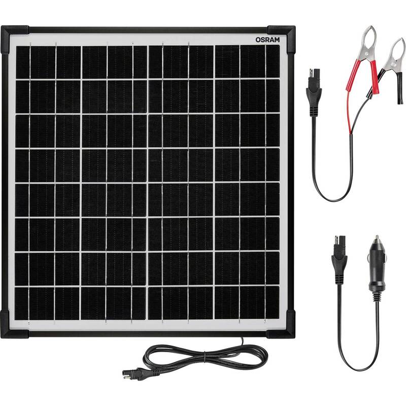 [neuwertig] B-ware Osram Automotive Kfz-ladegerät Akku-ladegerät 12v 1.11a Ip65 Schwarz 3m Kabel