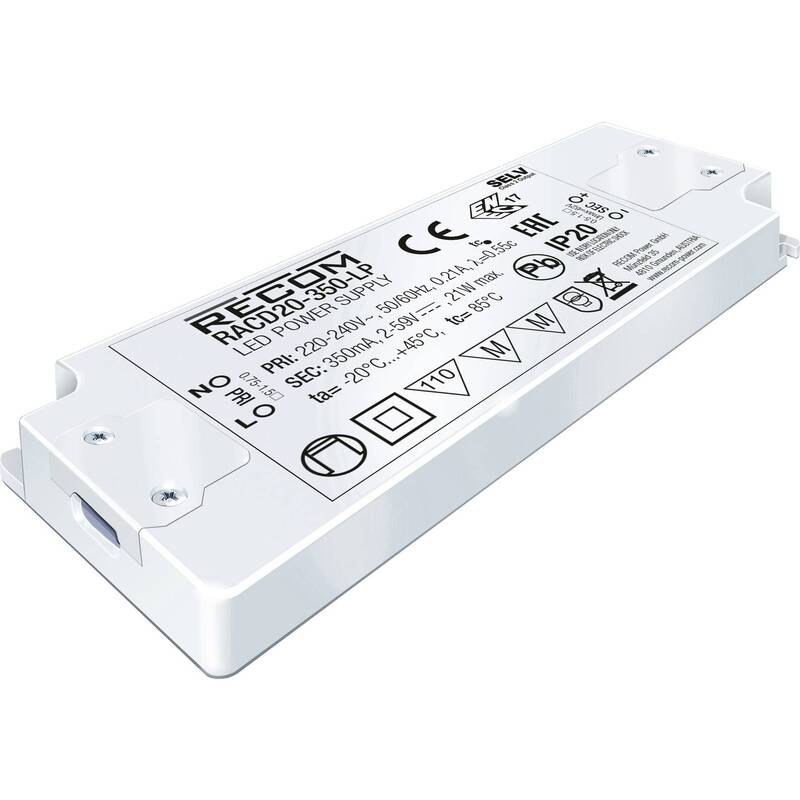 [neuwertig] B-ware Recom Led-treiber 20w 500ma 2-40v Dc Stromversorgung Für Beleuchtungssysteme