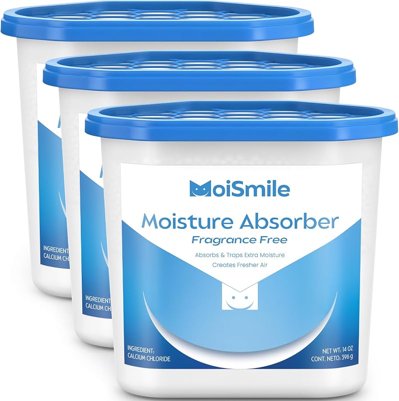 14oz (ca. 400 Ml) Großer Feuchtigkeitsabsorber-eimer – Schnell Wirkender Feuchtigkeitsabsorber Und Geruchsentferner, Luftentfeuchter-eimer Für Schrank, Badezimmer, Keller, Auto Und Lagerraum
