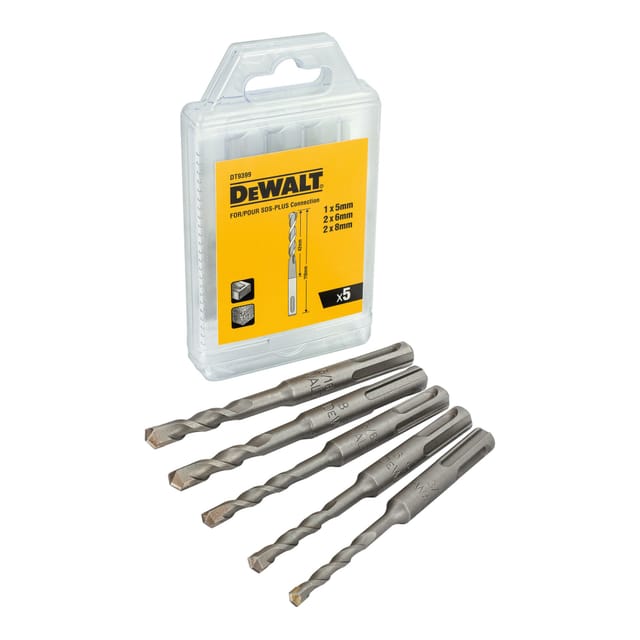 Hammerbohrer-Set 5-teilig SDS-plus