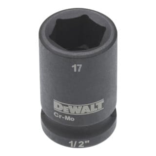 Steckschlüssel 1/2" kurz schlagfest 17mm