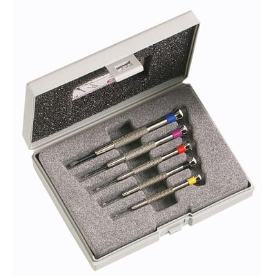 Handschrauber Schlitzschrauben, 5-teilig HB.1B