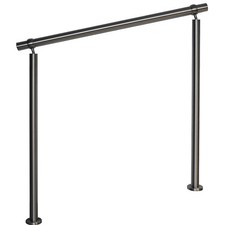Treppengeländer Balkongeländer Edelstahl Bausatz Geländer Handlauf Querstreben Bild 3