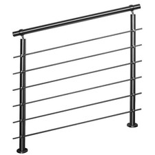 Treppengeländer Balkongeländer Edelstahl Bausatz Geländer Handlauf Querstreben Bild 5