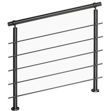 Treppengeländer Balkongeländer Edelstahl Bausatz Geländer Handlauf Querstreben Bild 10