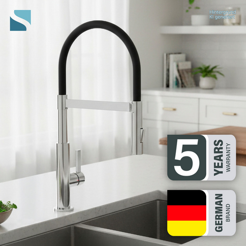 SCHÜTTE Spültischarmatur, »MIAMI«, messingfarben, schwarz Bild 2