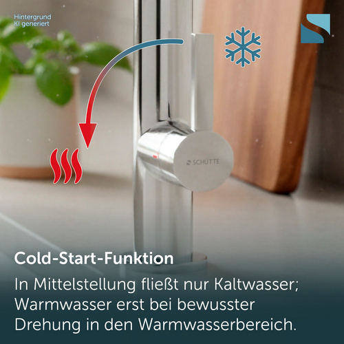 SCHÜTTE Spültischarmatur, »MIAMI«, messingfarben, schwarz Bild 3