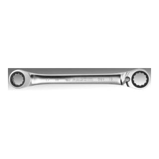 Knarrenringschlüssel gekröpft 14 x 15mm 65.14X15