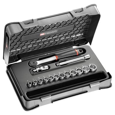 Steckschlüssel-Set 3/8" J.161B, 15-teilig J.161-1P12