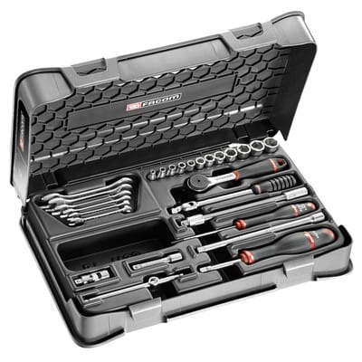 Steckschlüssel-Set 1/4" R.161B, 27-teilig R.430BP