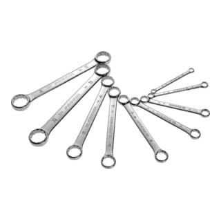 Doppelringschlüssel gerade, Set 12-teilig 59.JE12 59.JE12