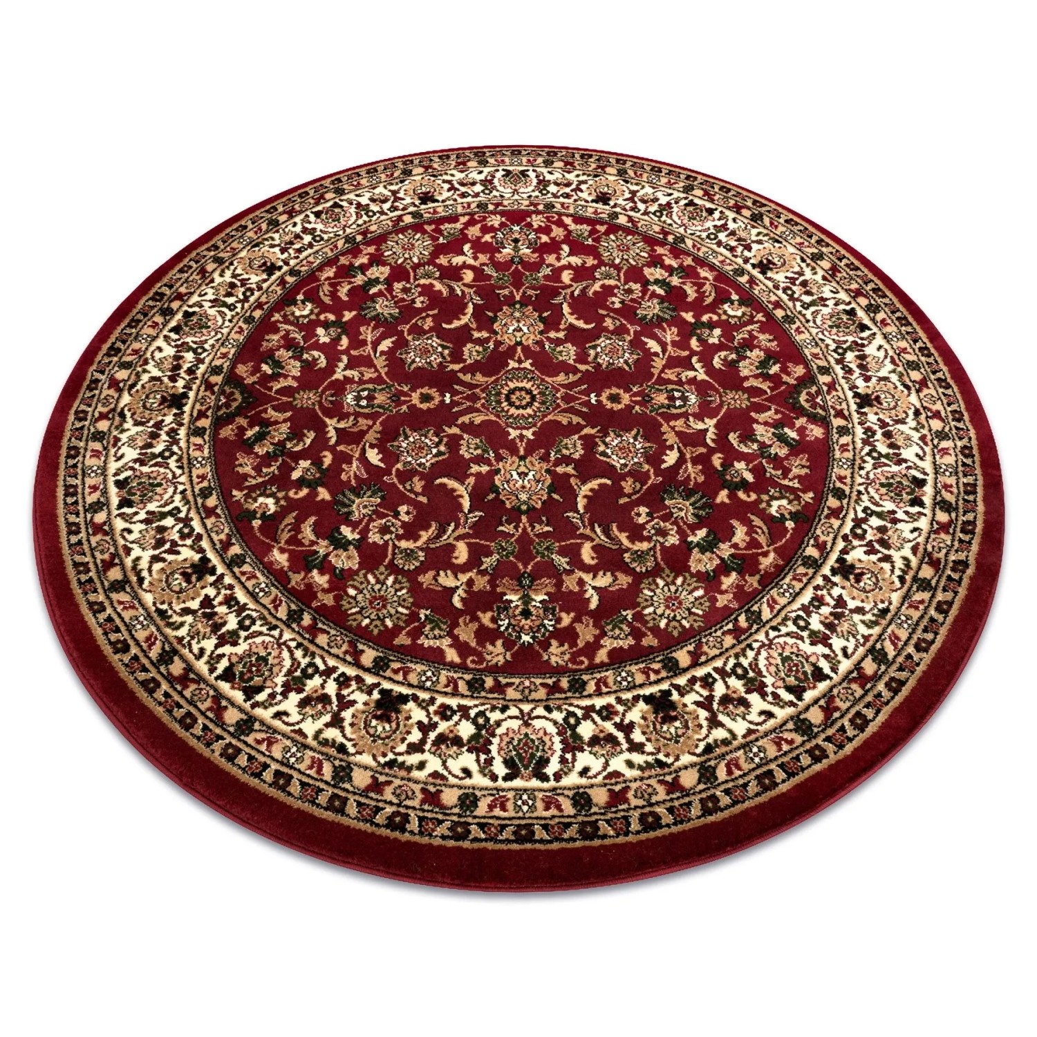 RugsX Teppich Royal Rot 120cm 120cm