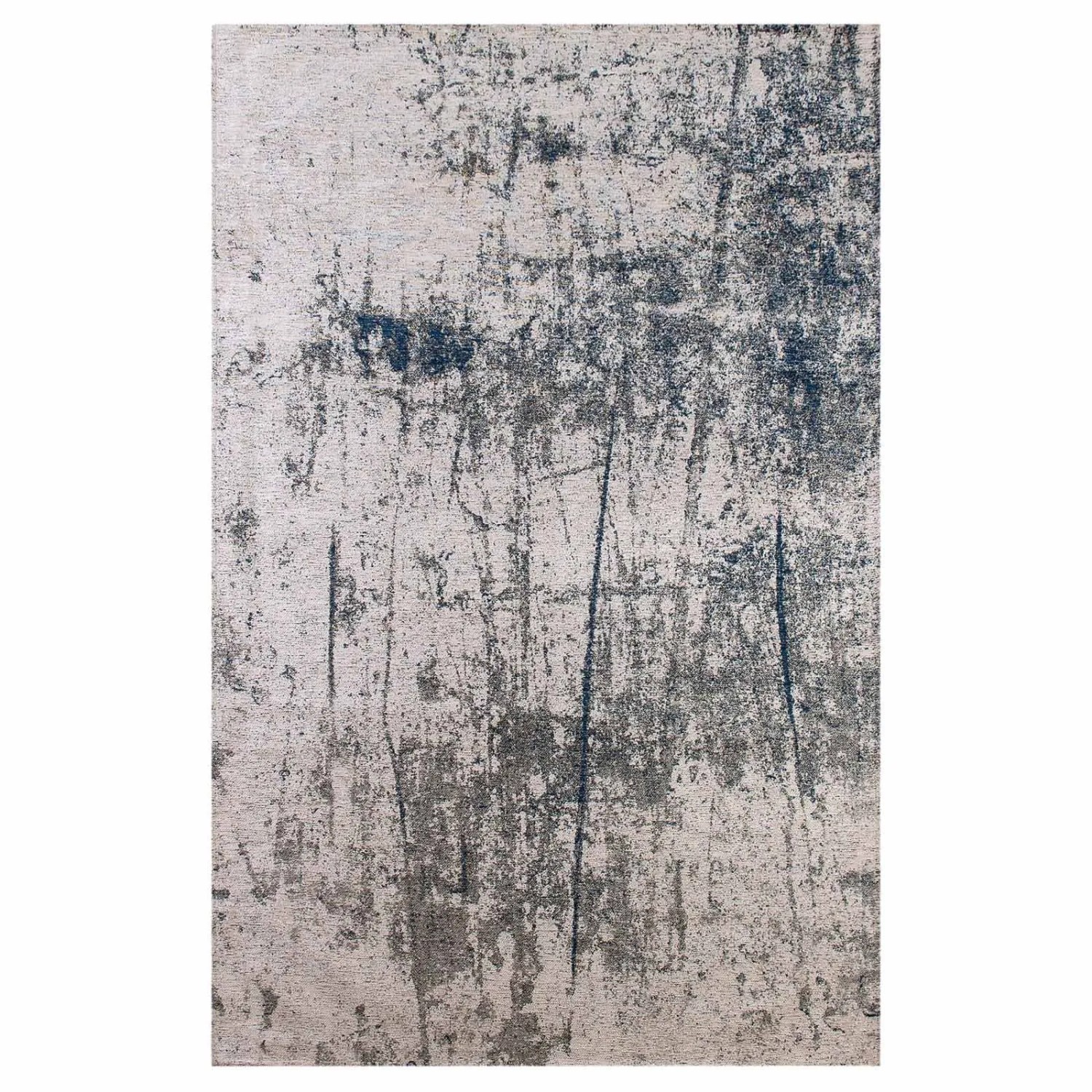 Lola&Moi Teppich Canal Blue Blau 140x200cm
