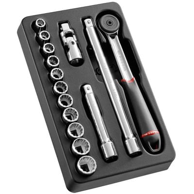 Modul - Steckschlüssel 1/2", 15-teilig MOD.S161-112U