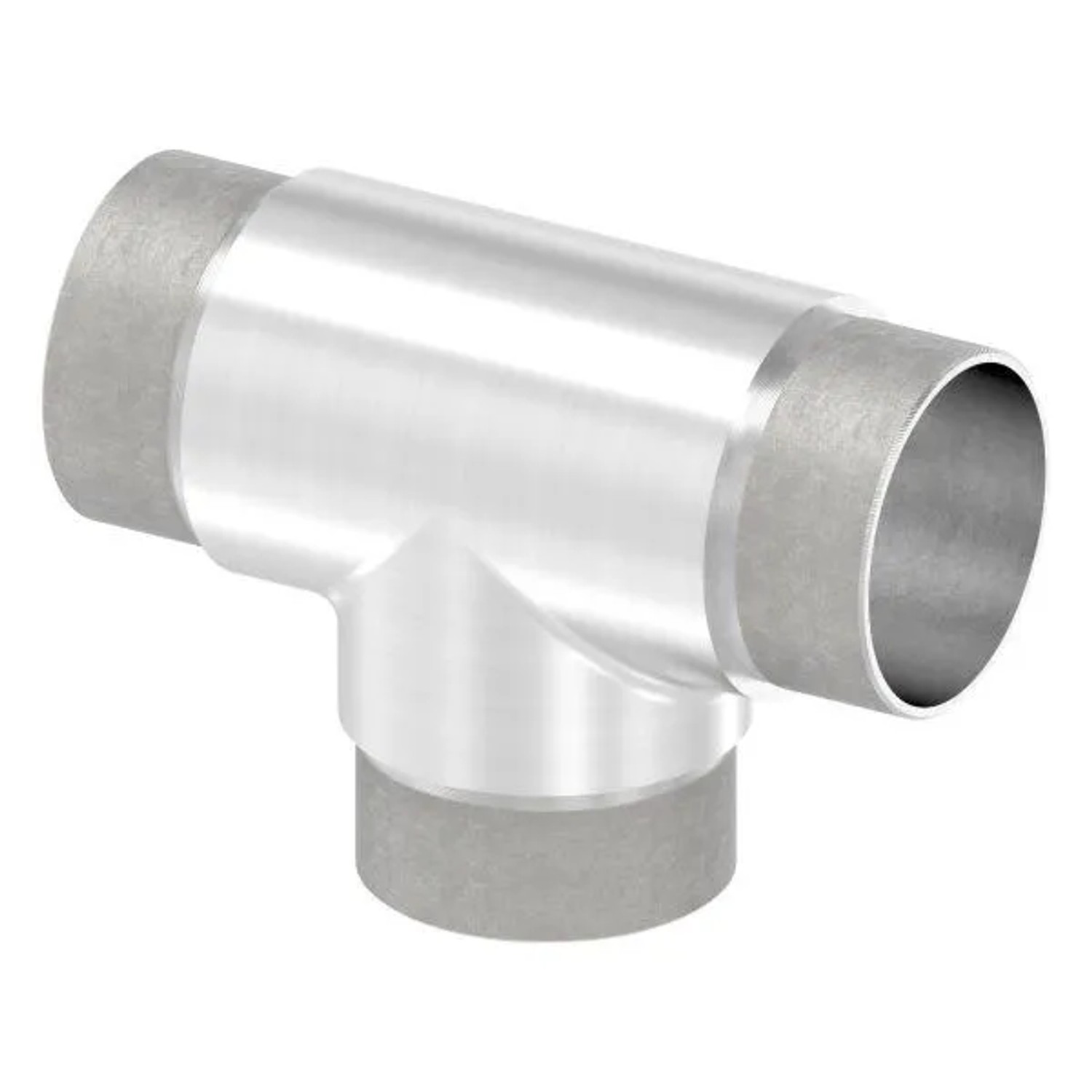 FeNau T-Stück V2A 48,3x2,0 mm Egal Steck