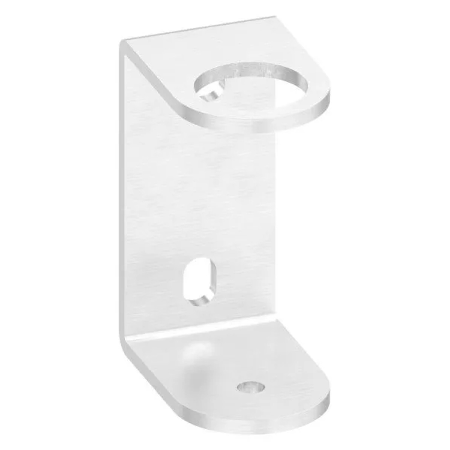 FeNau Wandbefestigung Edelstahl V2A Für Rohr Ø 42,4 mm Platte 130x60x6 mm Zum Anschweißen