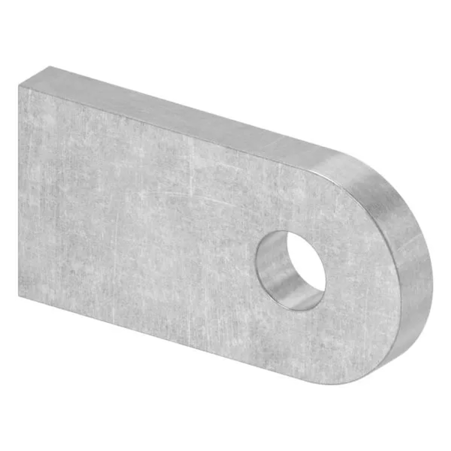 FeNau Anschweißlasche Stahl S235 50 X 25 X 6 mm Rundloch Ø 9 mm
