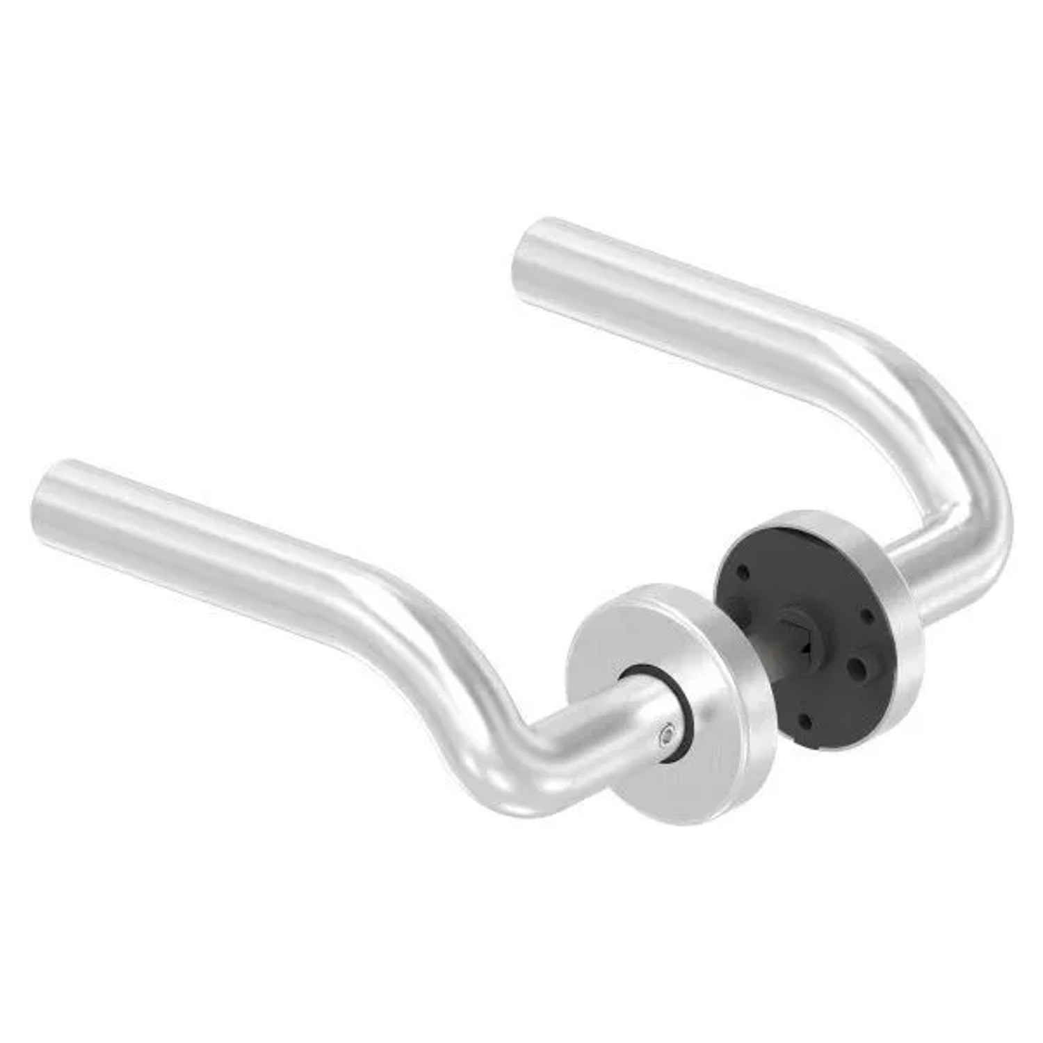 FeNau Türdrücker-Paar V2A Edelstahl Drehbar Inkl. 8 mm Drückerstift